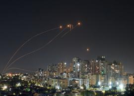 இஸ்ரேல் மீது சரமாரியாக ராக்கெட்டுகளை ஏவிய பாலஸ்தீனிய போராளிகள்