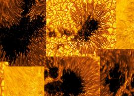 சூரியனின் மேற்பரப்பின் விசித்திரமான புகைப்படங்களை வெளியிட்ட நாசா