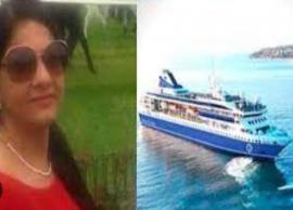 சொகுசு கப்பலில் இருந்து குதித்த இந்திய பெண் இறந்து விட்டதாக தகவல்