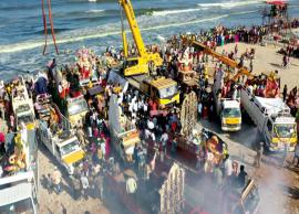 சென்னை உட்பட பல பகுதிகளிலும் விநாயகர் சிலைகள் விசர்ஜனம்