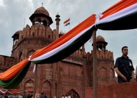 டெல்லி செங்கோட்டையில் சுதந்திர தின விழா நிகழ்ச்சி ஒத்திகை