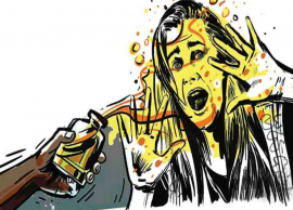 சேர்ந்து வாழ மறுத்ததால் காதல் மனைவி மீது ஆசிட் வீசிய கணவர் கைது