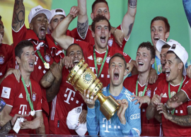 ஜெர்மன் கோப்பை இறுதிப் போட்டியில் பேயர் முன்னிச் 4-2 என ரெவர்குசன் அணியை வீழ்த்தியது