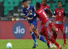 ஐஎஸ்எல் கால்பந்தில் சென்னை எப்.சி. - ஜெம்ஷெ்ட்பூர் அணிகள் நாளை மோதல்