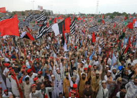 பாகிஸ்தானில் பிரதமர் இம்ரான்கானுக்கு எதிராக 11 எதிர்க்கட்சிகள் பிரம்மாண்ட பேரணி