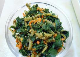 ஆரோக்கியத்தை அள்ளித்தரும் முருங்கைக்கீரை- வாழைத்தண்டு பொரியல் செய்முறை