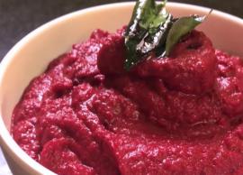 இட்லி, தோசைக்கு ஏற்ற சுவை மிகுந்த பீட்ரூட் சட்னி!