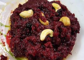 பீட்ருட் பொரியல் சாப்பிடாத குழந்தைகளுக்கு பீட்ருட் அல்வா!