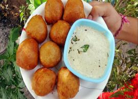 சூப்பரான கோதுமை வெங்காய போண்டா எளிதாக செய்யலாம் வாங்க!