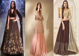 சிம்பிள் லுக் பெற இந்த மாதிரியான லெஹங்காவை தேர்ந்தெடுங்கள்!!