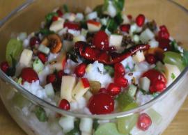 சத்து மிகுந்த ப்ரூட் மிக்ஸ் தயிர் சாதம் செய்வது எப்படி?