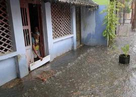 குடியிருப்பு பகுதிகளில் மழைநீர் வடியாததால் மக்கள் அவதி