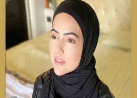 கணவருடன் இருக்கும் புகைப்படத்தை வெளியிட்ட சனாகான்!