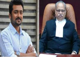 நடிகர் சூர்யா மீது நீதிமன்ற அவமதிப்பு தொடர வேண்டாம்; ஓய்வு பெற்ற உயர் நீதிமன்ற நீதிபதி