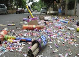 சென்னையில் பட்டாசு  வெடித்ததன் காரணமாக காற்றின் தர குறியீடு 200 தாண்டியது