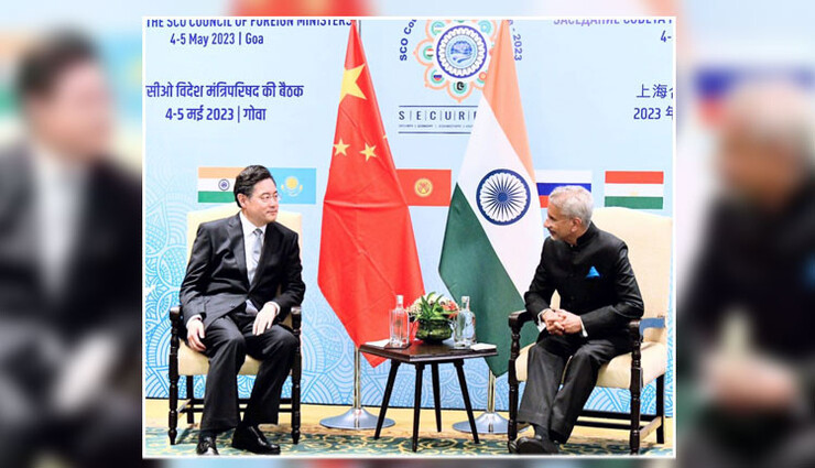 பனாஜியில் சீன அமைச்சர் மத்திய அமைச்சர் ஜெய்சங்கருடன் பேச்சுவார்த்தை