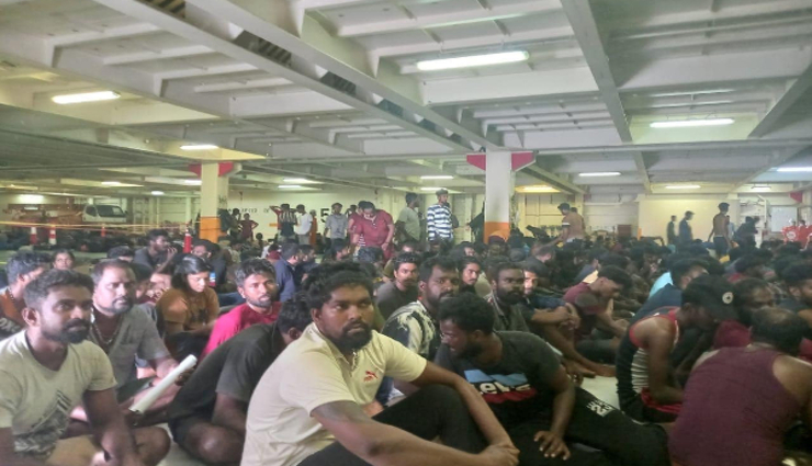 வியட்நாம் கடல் எல்லையில் மீட்கப்பட்ட இலங்கையர்களில் 152 பேர் தாயகம் திரும்பினர்