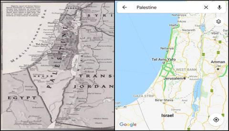 google map,israel,palestine,map ,கூகுள் மேப், இஸ்ரேல், பாலஸ்தீனம், வரைப்படம்