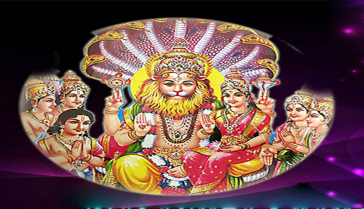 narasimhar,lotus flower,submission,worship,mantra ,நரசிம்மர், தாமரைப்பூ, சமர்ப்பித்து, வழிபாடு, மூலமந்திரம்