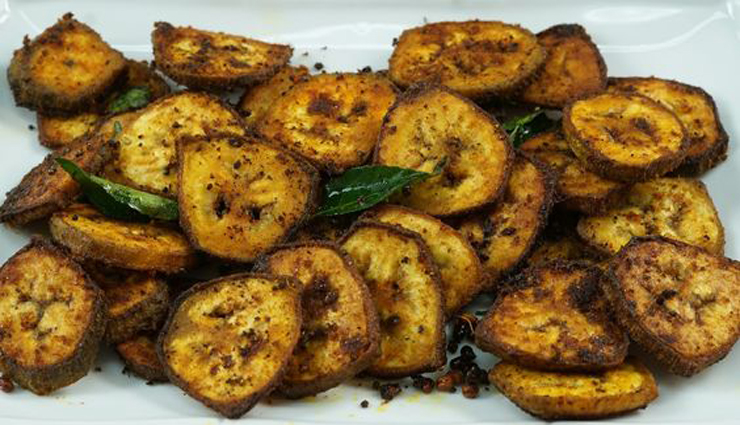 banana,pepper,spices,salt,stir-fry ,வாழைக்காய், மிளகு, மசாலா, உப்பு, வறுவல்
