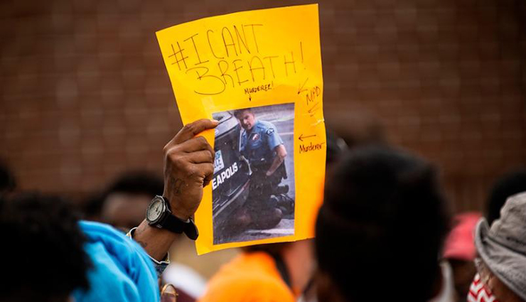 கறுப்பினத்தவர் மரணத்திற்கு நீதி கேட்டு அமெரிக்காவில் போராட்டம்