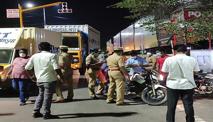 police,tirupur,vehicle inspection, ,திருப்பூர், போலீசார், வாகன பரிசோதனை
