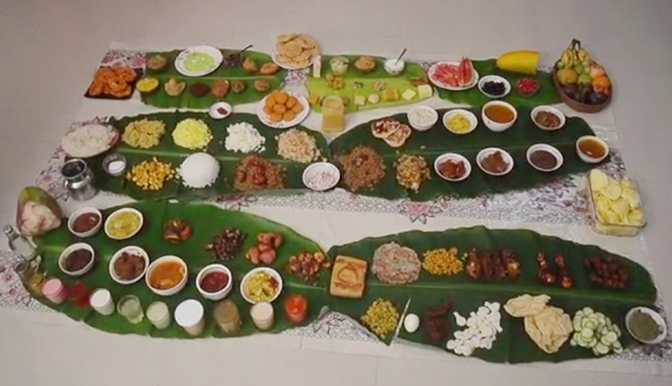 தனது புதிய மருமகளுக்கு 101 வகை உணவு வகைகளுடன் விருந்து வைத்து அசத்திய மாமியார்