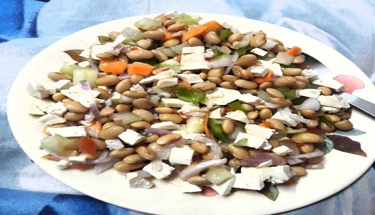 அதிகளவு சத்துக்கள் நிறைந்த சோயா பீன்ஸ் டோஃபு சாலட்