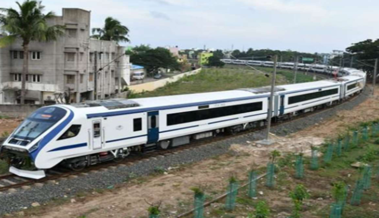 வந்தே பாரத் ரயில் மீது மீண்டும் கல்வீச்சு நடத்தப்பட்டதால் பரபரப்பு