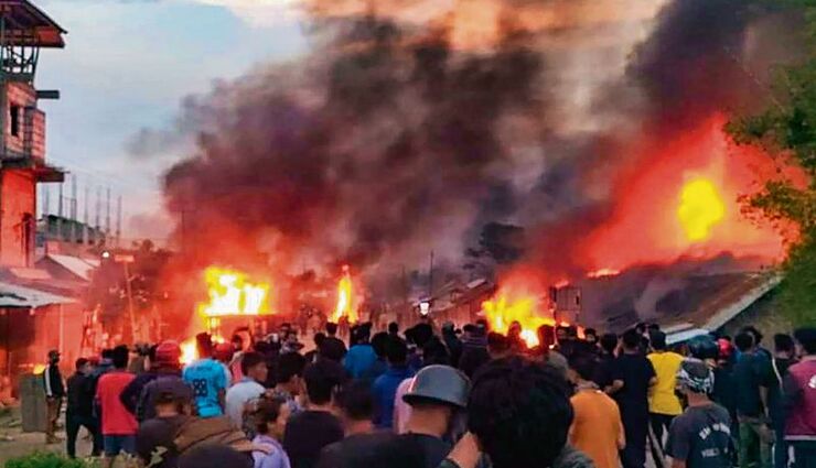 மணிப்பூரில் மீண்டும் மோதல் போக்கு அதிகரித்துள்ளதால் மக்கள் கவலை