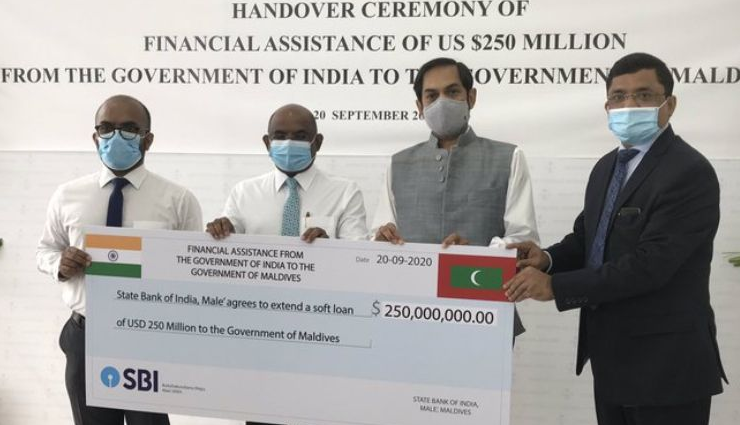 250 million,financial assistance,maldives,india ,250 மில்லியன், நிதி உதவி, மாலத்தீவு, இந்தியா