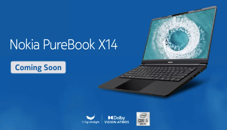 இந்திய சந்தையில் நோக்கியா பியூர்புக் எக்ஸ்14 லேப்டாப் அறிமுகம்