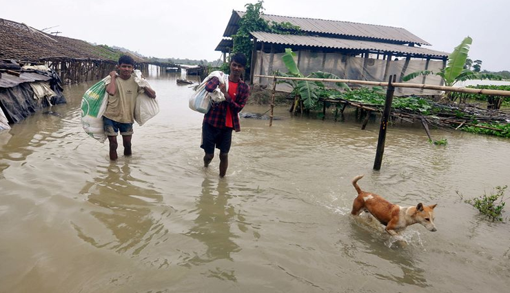 assam,death toll,heavy rain,flood ,அசாம், இறப்பு எண்ணிக்கை, பலத்த மழை, வெள்ளம்