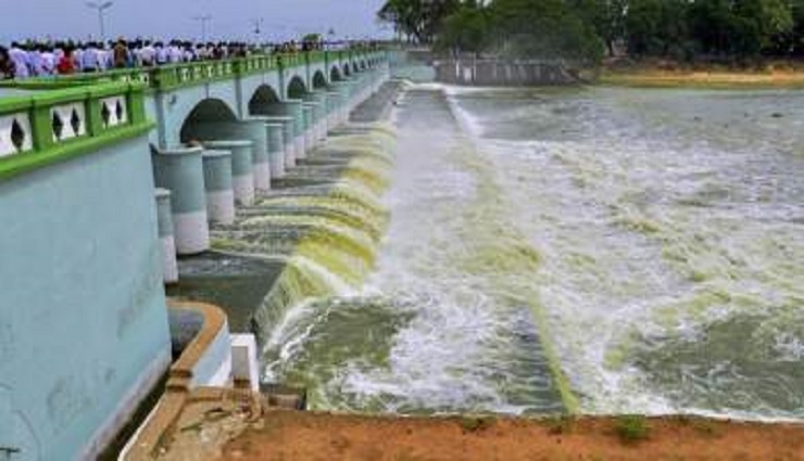 cauvery,river,overflowing,falls ,காவிரி ஆறு,கரை,புரண்டு,அருவி,