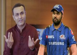 సెహ్వాగ్ పై ఆగ్రహం వ్యక్తం చేస్తున్న రోహిత్ ఫాన్స్ ..ఎందుకో తెలుసా !