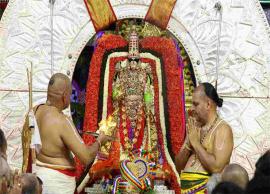 సూర్యప్రభ వాహనంలో దర్శనమిచ్చిన మలయప్పస్వామి