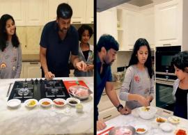 కెఎఫ్‌సీ చికెన్ వండిన మెగాస్టార్