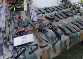 సెంట్రల్ ఆర్డినెన్స్ డిపో నుంచి ఏకే సిరీస్ ఆయుధాలను దొంగిలిస్తున్న వ్యక్తి అరెస్ట్...