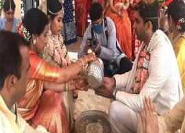 ఎంపీ కోమటిరెడ్డి కూతురుతో వైసీపీ సీనియర్ నేత కుమారుడి వివాహం...