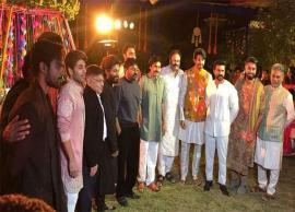 నిహారిక చైతన్యల పెళ్లి వేడుకల్లో పాల్గొన్న పవర్ స్టార్