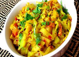 ఆరోగ్యకరమైన, రుచికరమైన క్యాబేజీ బఠానీ కూర