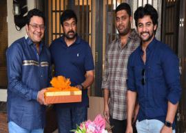 ఆది కొత్త సినిమా శశి టీజర్ రిలీజ్ చేసిన మెగాస్టార్ చిరంజీవి