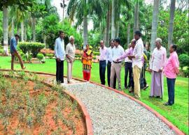 పంచతత్వ పార్క్ ను ప్రారంభించిన కేటీఆర్