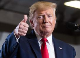 అమెరికా అధ్యక్ష పదవికి  రిపబ్లికన్ పార్టీ తరుపున నామినేషన్ స్వీకరించిన డోనాల్డ్ ట్రంప్