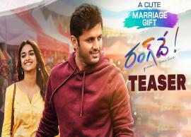 నితిన్ పెళ్లి సందర్భంగా సర్ప్రైజ్ గిఫ్ట్ ప్లాన్ చేసిన రంగ్ దే చిత్ర యూనిట్
