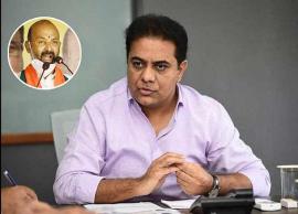 బండి సంజయ్ పై ఫైర్ అయిన మంత్రి కేటీఆర్