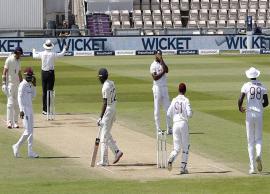 తొలి టెస్టులో విండీస్ జట్టుకి 200 పరుగుల లక్ష్యాన్ని ఇచ్చిన ఇంగ్లాండ్