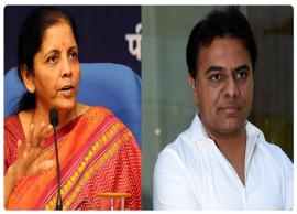 రాష్ట్రానికి రావాల్సిన బకాయిలను వెంటనే విడుదల చేయాలి ..కేంద్రానికి కేటీఆర్ లేఖ