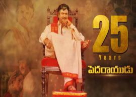 కలెక్షన్ కింగ్ మోహన్ బాబు పెదరాయుడు సినిమాకు 25  ఏళ్ళు