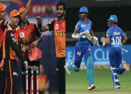 కీలక పోరులో టాస్ ఒడి బ్యాటింగ్ కు దిగిన వార్నర్ సేన...తుది జట్టులో విలియమ్సన్